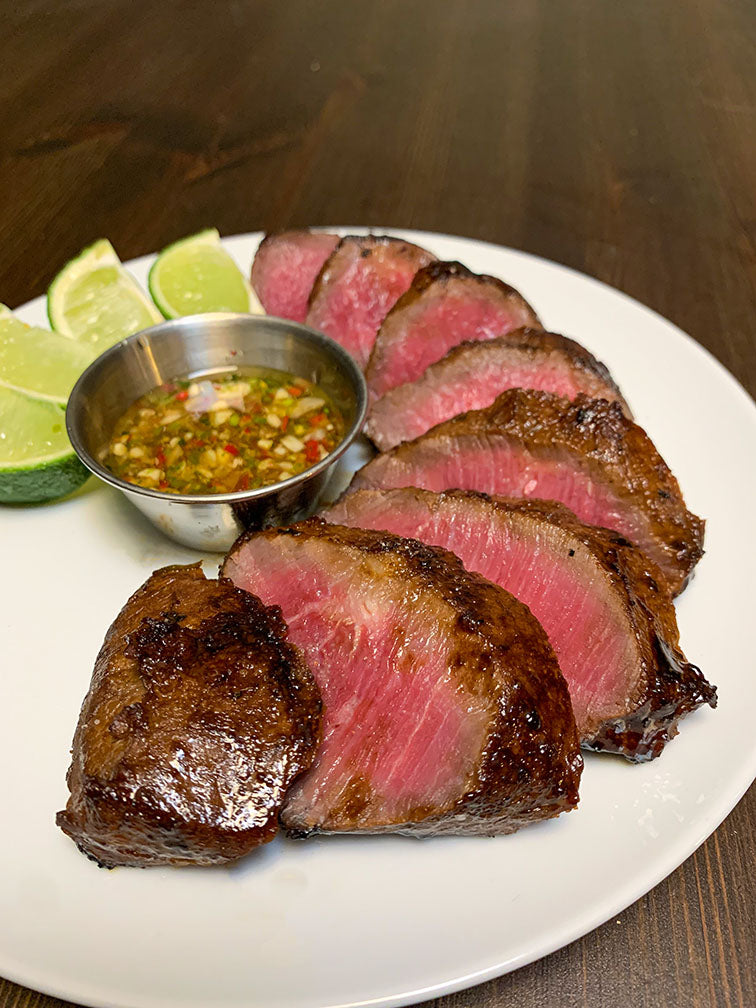 Grilled Fermented Flat Iron Steak