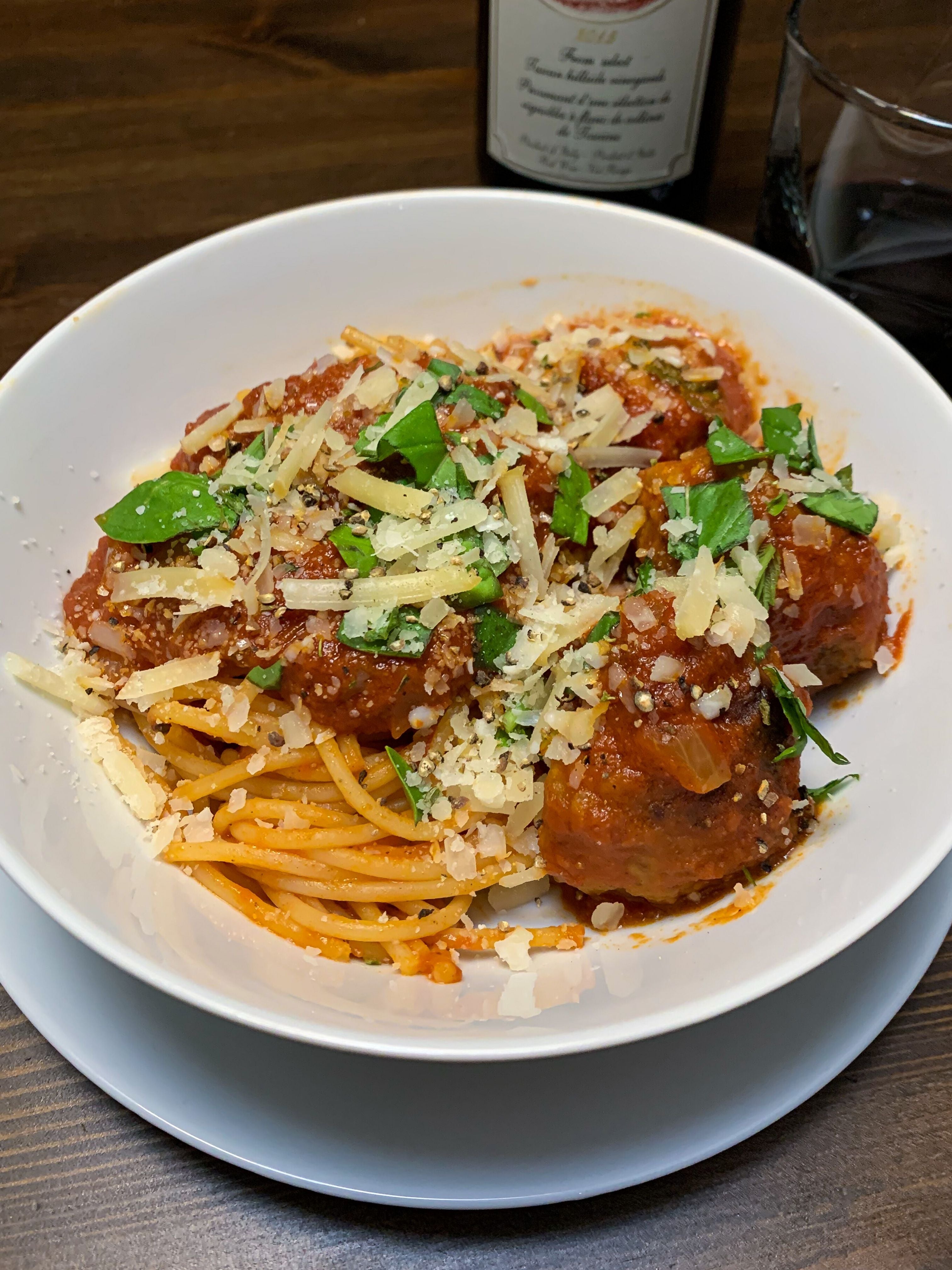 Spaghetti and Meatballs