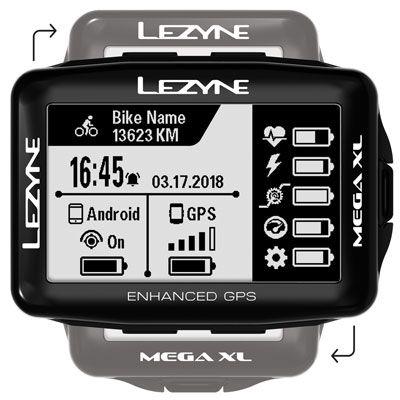 Lezyne Mega XL GPS Bike Computer