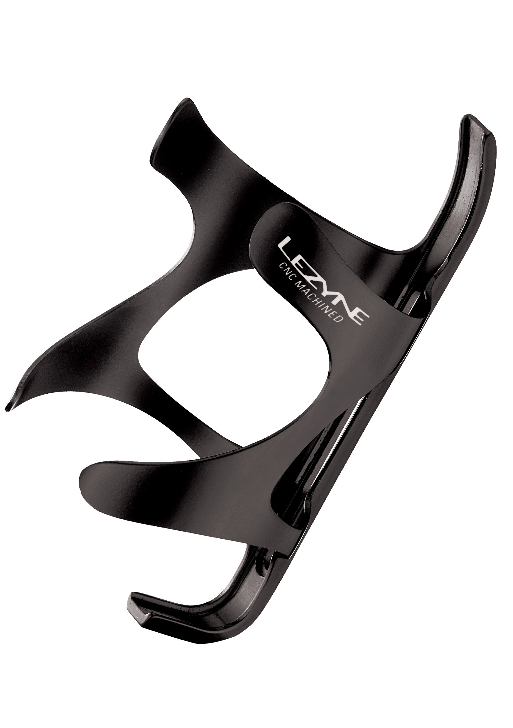 Machined aluminum bicycle water bottle cage