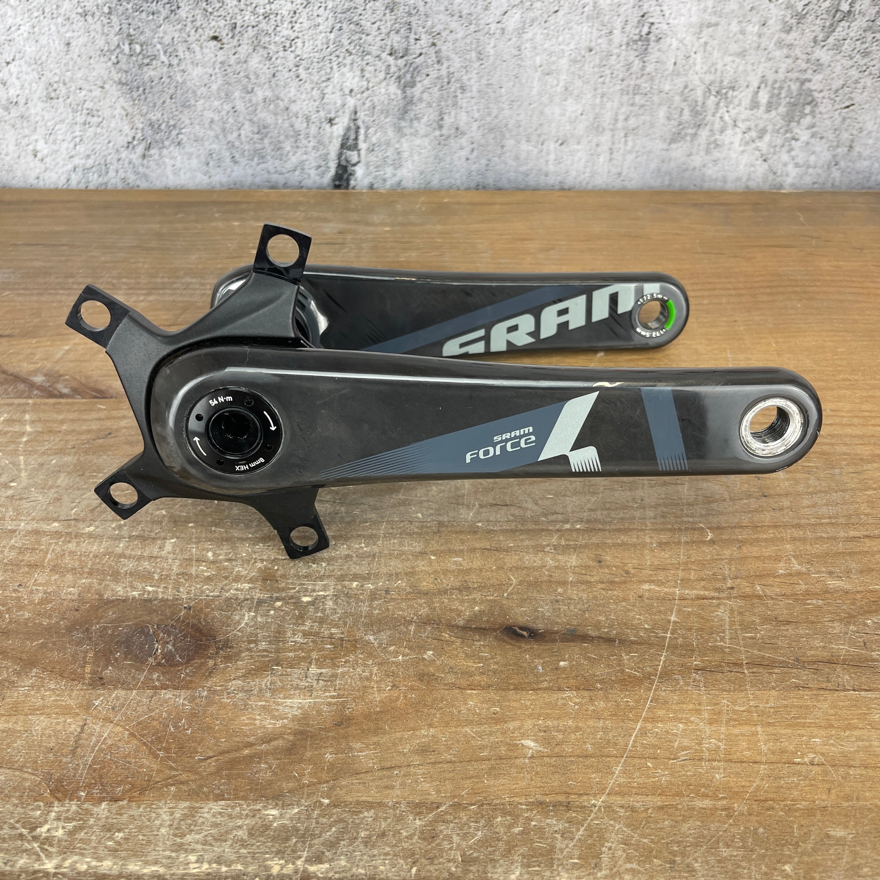 SRAM Force Carbon 172.5mm BB30 29mm Spindle Road Bike Crank Arms 505g –  CyclingUpgrades.com