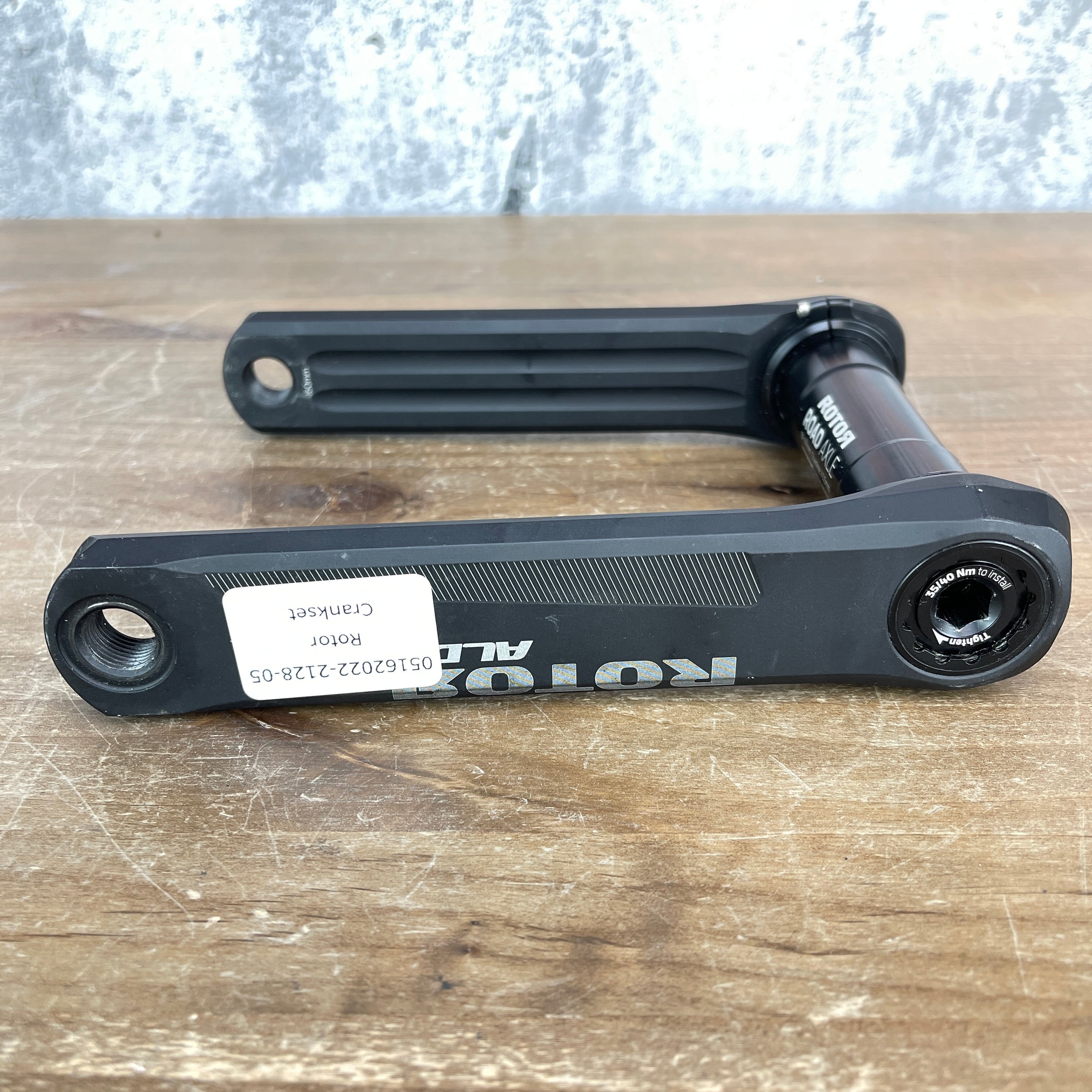 ROTOR ALDHU TRACK CRANK 160mm-