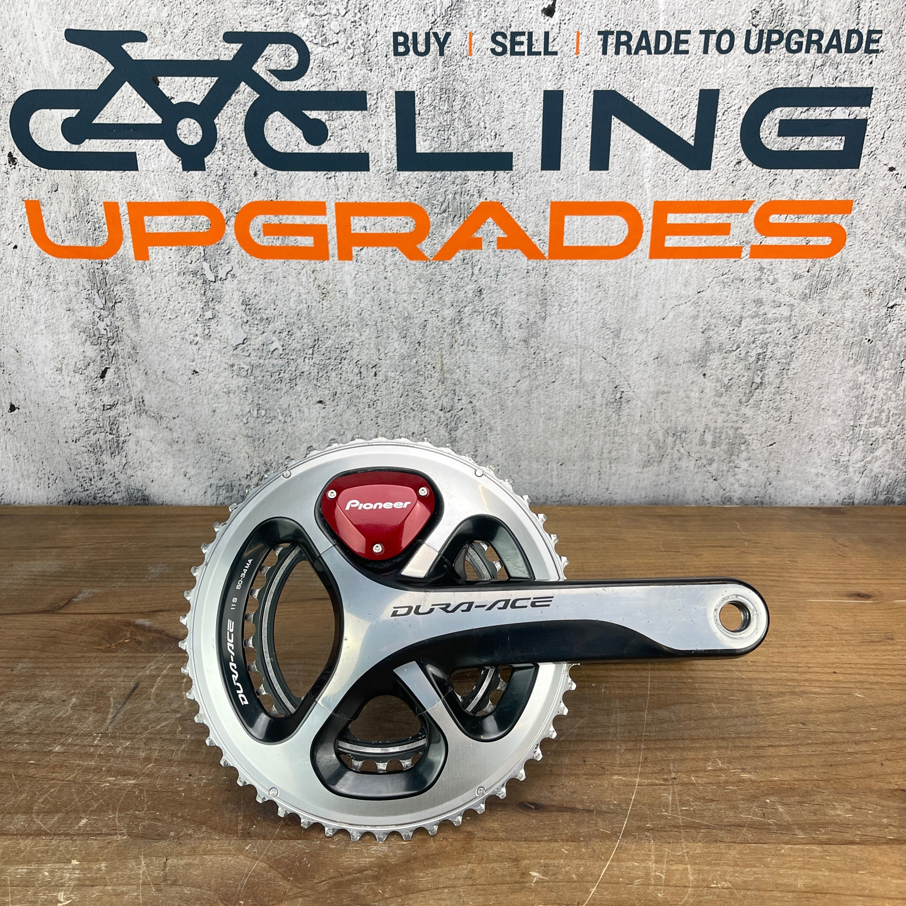 Shimano Dura-Ace FC-9000 52/36t Stages Left Side Power Meter Crankset –  CyclingUpgrades.com