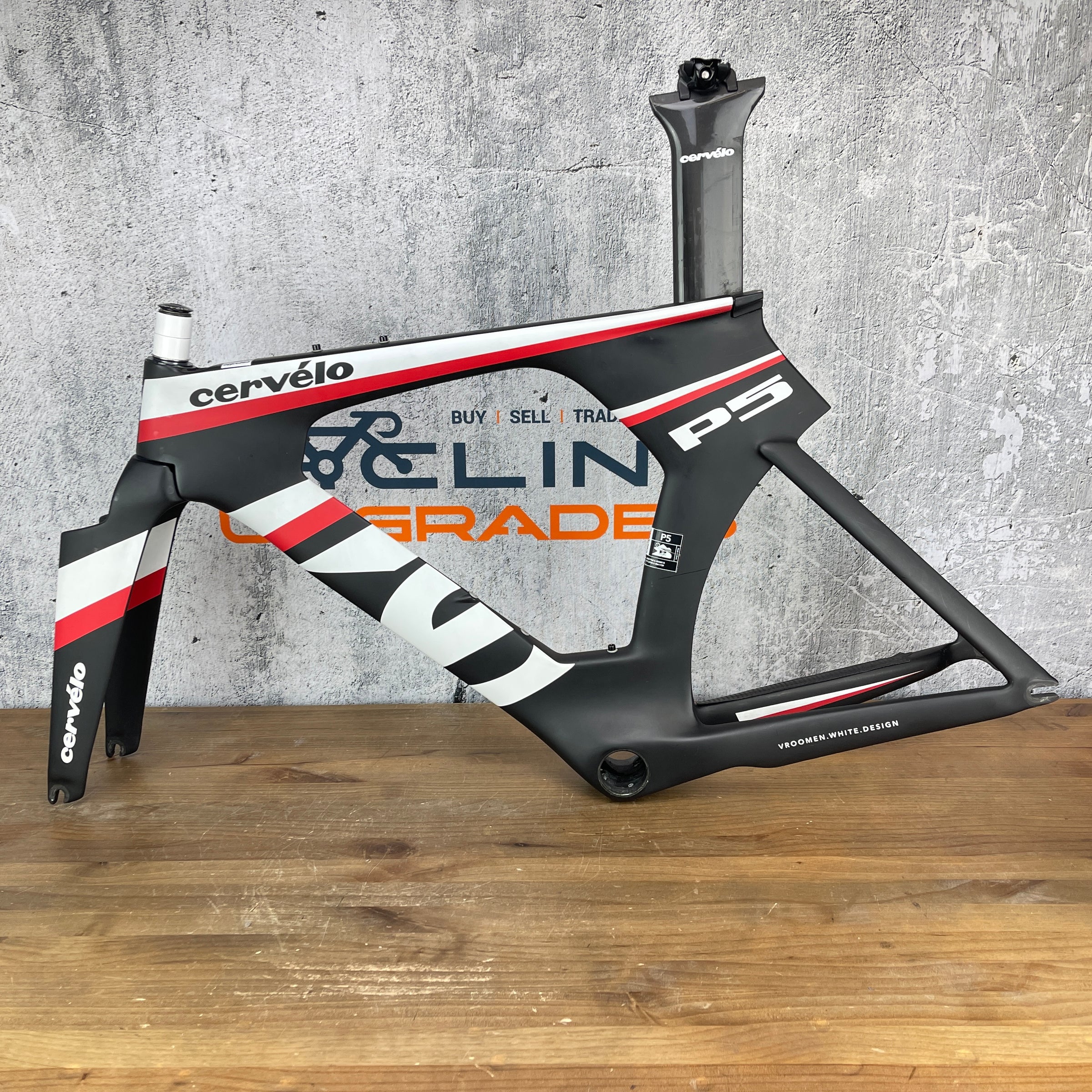 cervelo p5 six frameset