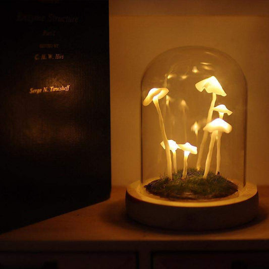 Jmtresw Lily of The Valley DIY Night Light Material Kit Artificial