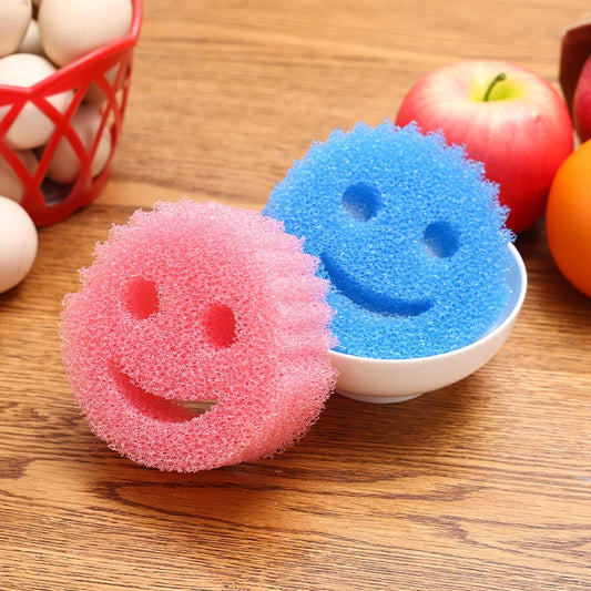 Smiley Face Dishwashing Sponge – Blackbrdstore