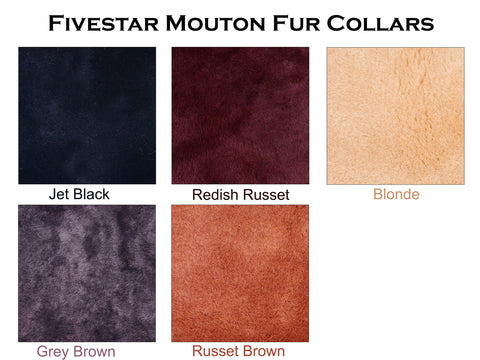 sheepskin fur collars