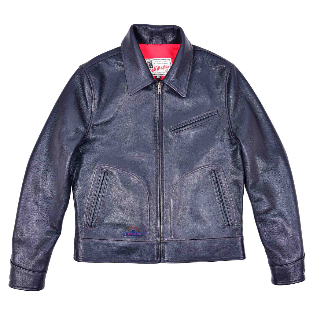 FIVESTAR LEATHER ROAD MASTER RIDER'S JACKET MEN BLACK