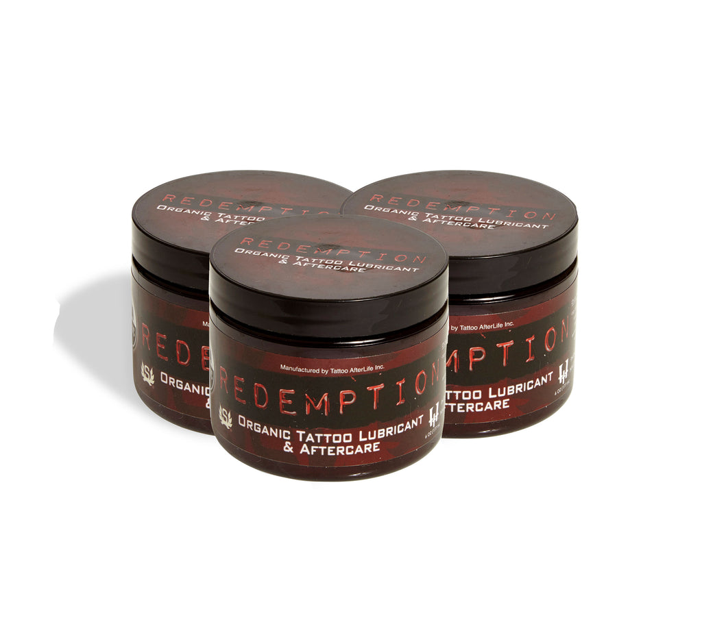 redemption organic tattoo all in one  lubricant barrier and aftercare   6oz jar  Walmartcom