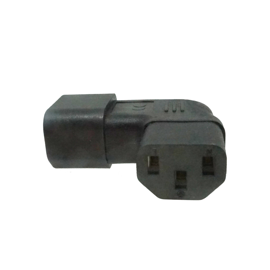 Right IEC C13 to IEC C14 Plug Adapter – SIGNAL+POWER