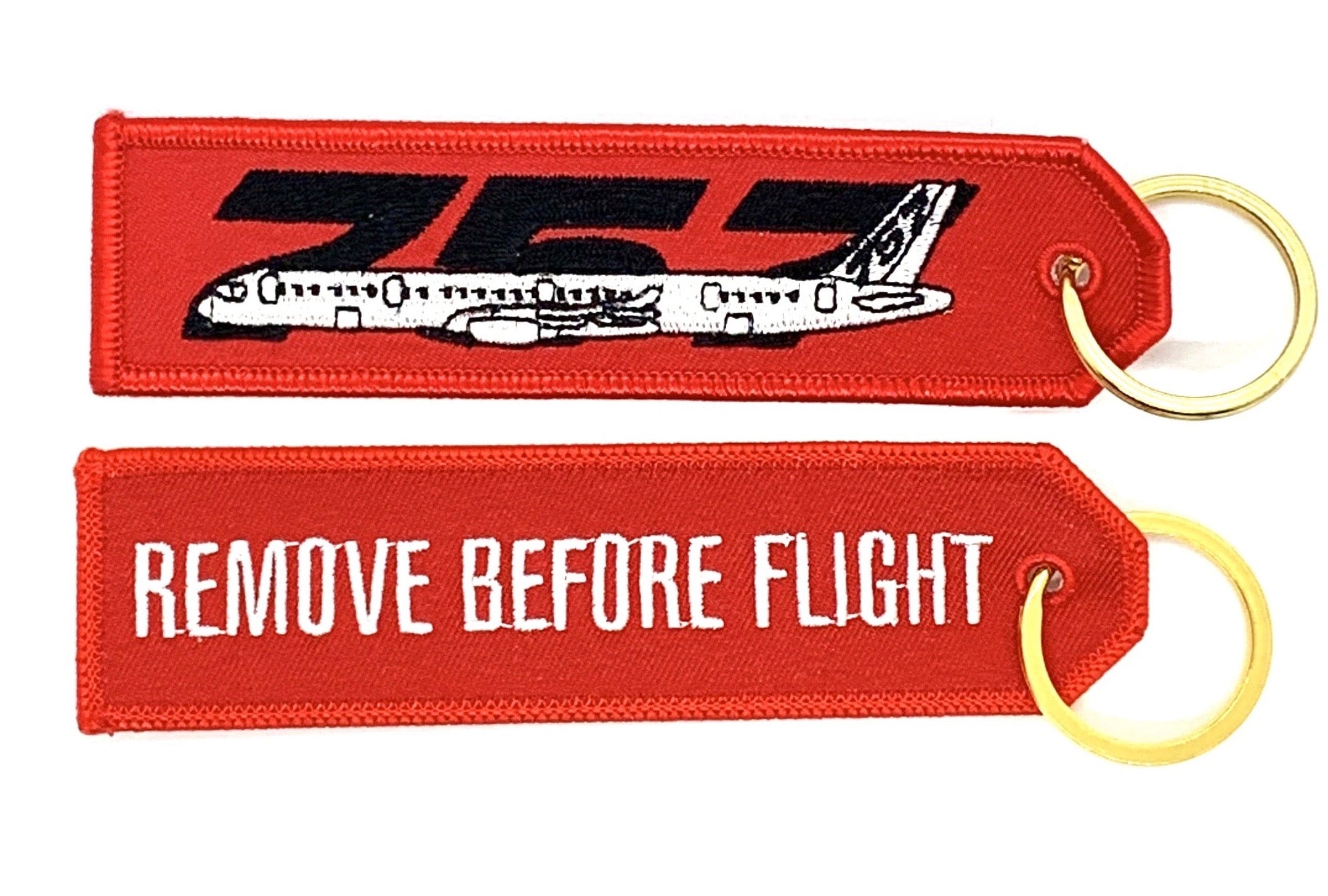 REMOVE BEFORE FLIGHT BOEING 737 Keyring