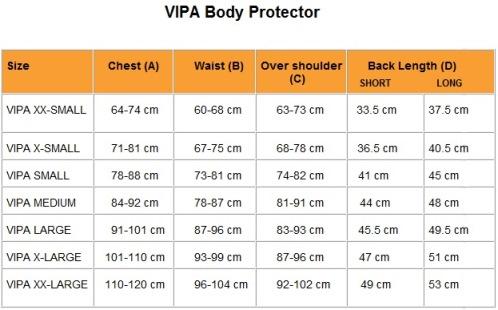 VIPA Body Protector - Level 1
