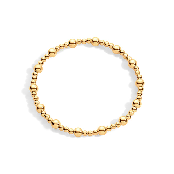 Best value Madam-personality SMALL GOLD BALL BRACELET Flash Sale