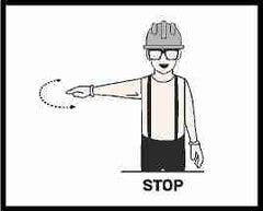 Stop Hand Signal For Crane Operator