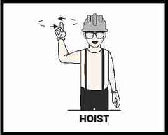 Hoist Load Hand Signal For Crane Operators