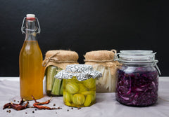 fermented foods for gut-heath in Bangalore Mountain Bee Kombucha