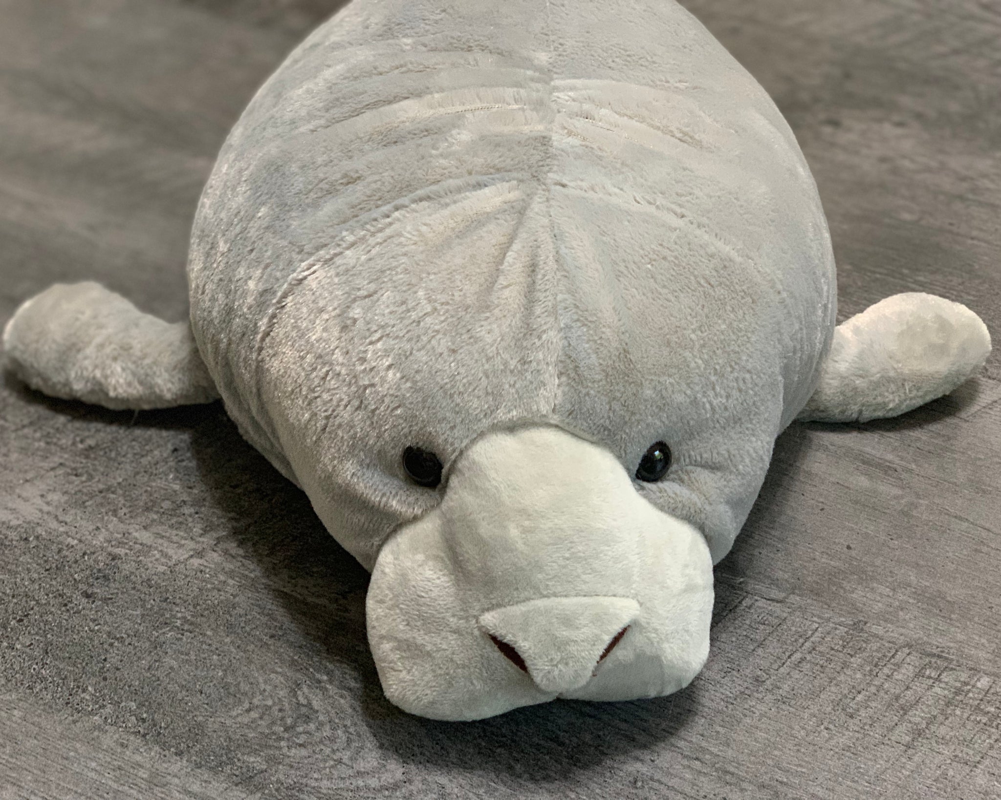 weighted manatee stuffed animal