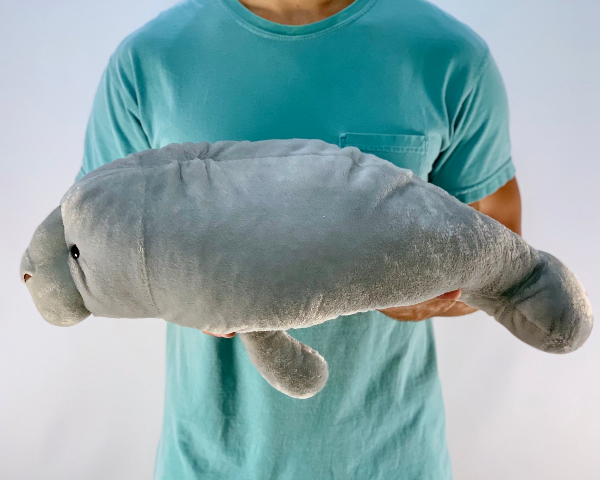 weighted manatee stuffed animal