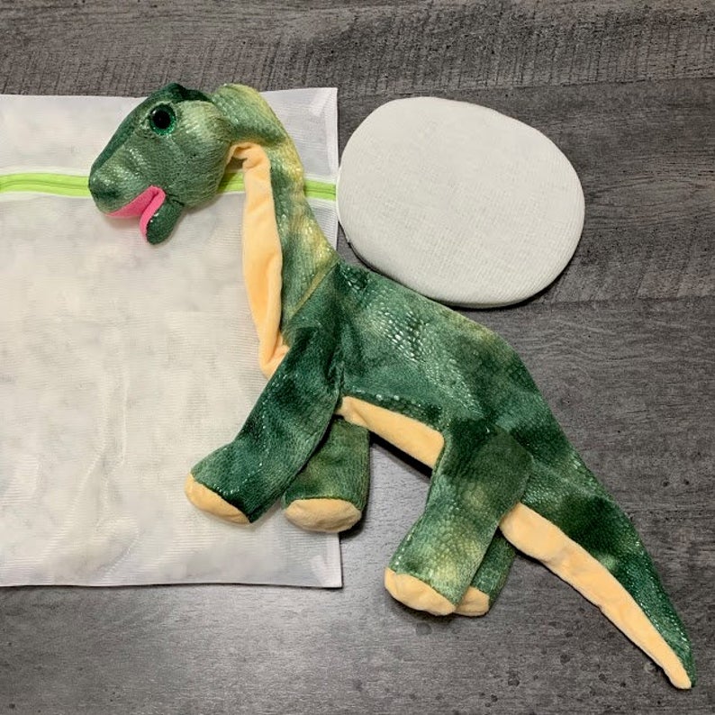 weighted dinosaur plush