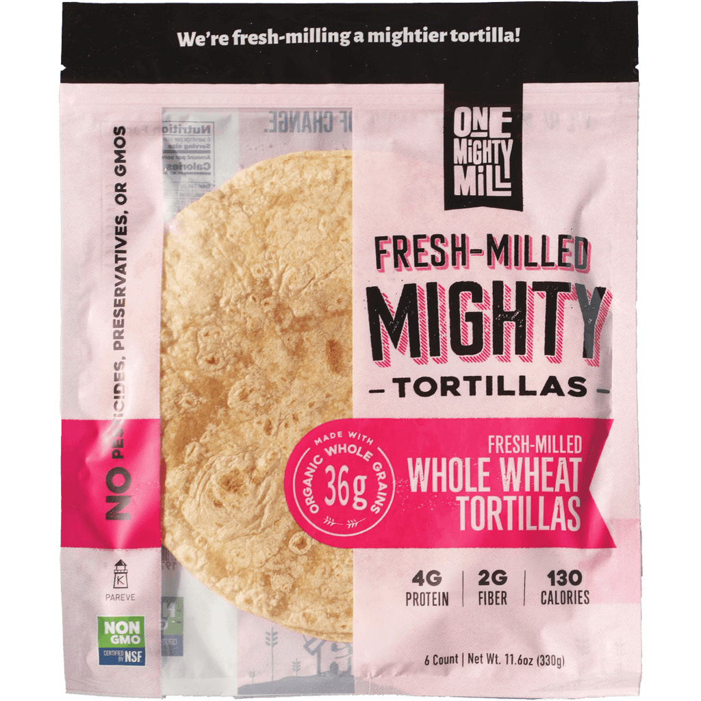 Whole Wheat Tortillas - Made with Organic Flour – One Mighty Mill