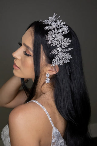 AURELIA Swarovski Wedding Headpiece
