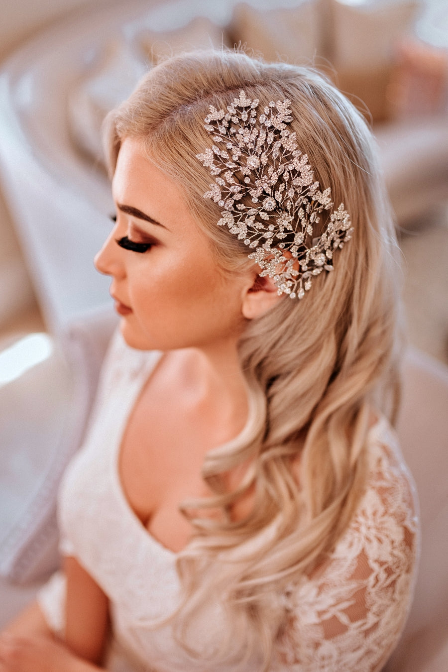 bridal hair combs online