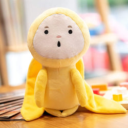 yellow plush toy