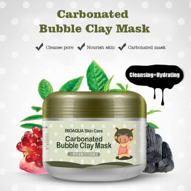 Carbonated Bubble Clay Facial Mask Description