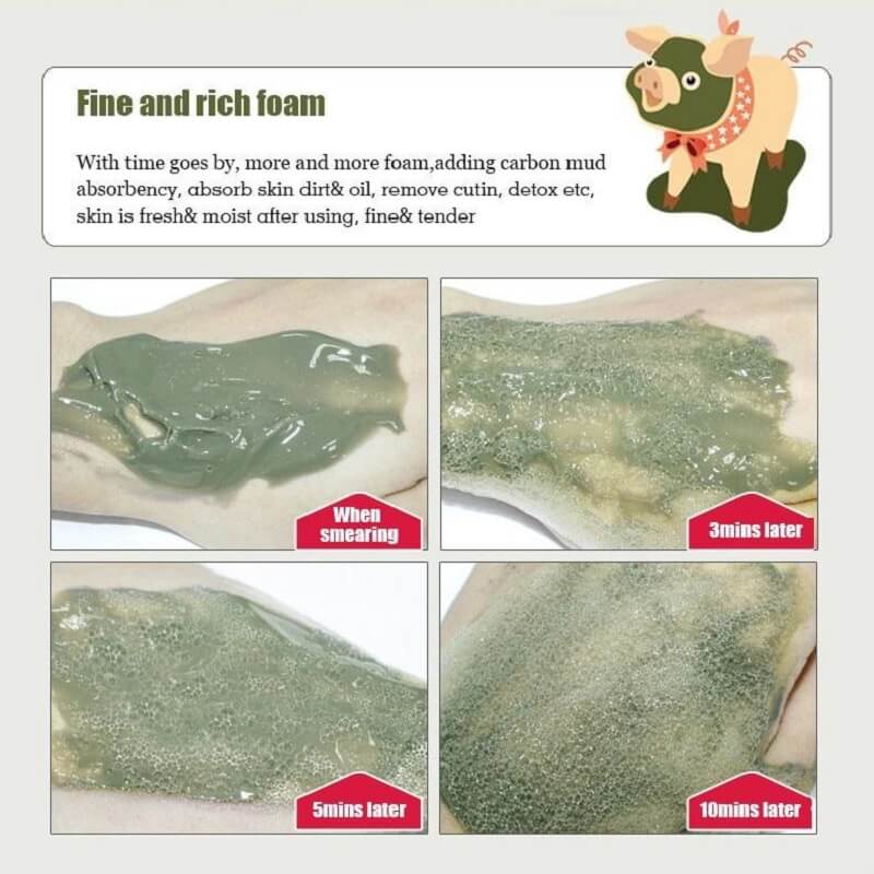 Carbonated Bubble Clay Facial Mask Description