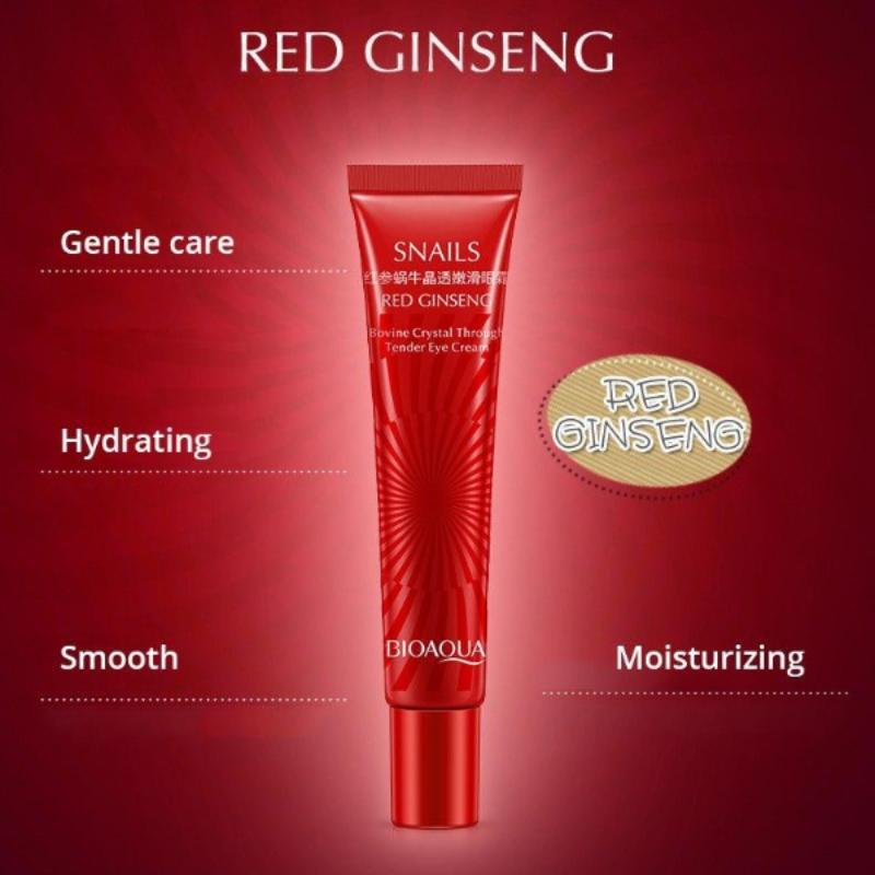 Natural Red Ginseng Snail Essence Eye Cream