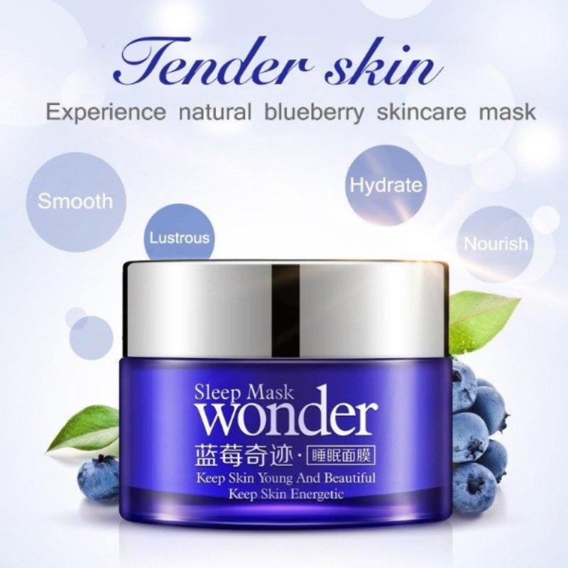 Sleep Mask Natural Blueberry Wonder Facial Cream