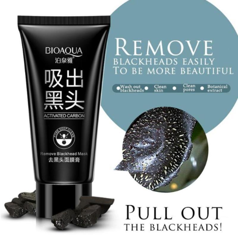 Black Suction Activated Carbon Remove Blackhead Mask