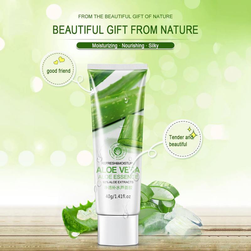 Aloe Extracts & Refresh & Moisture Description