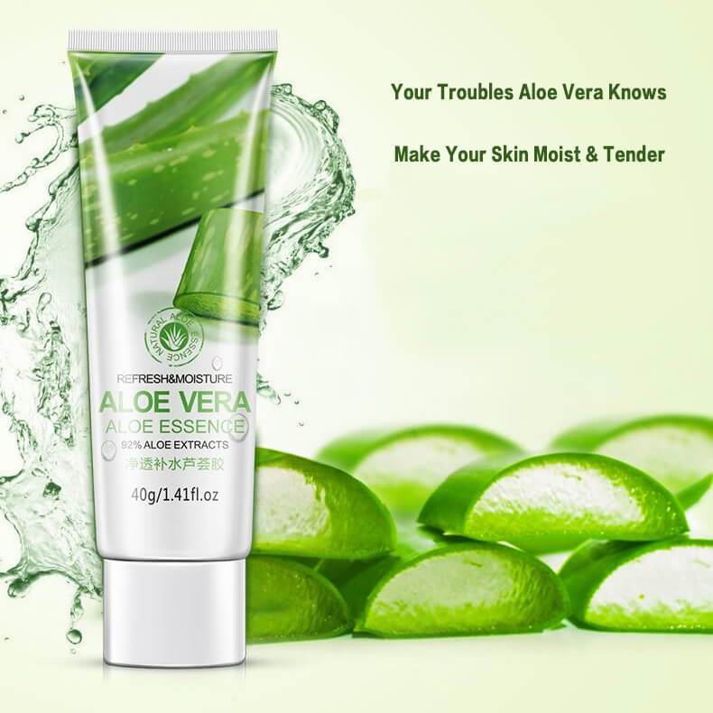 Aloe Extracts & Refresh & Moisture Description