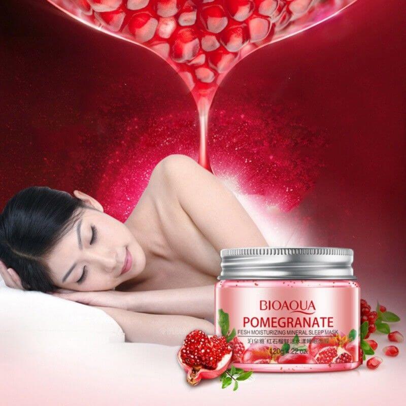 Pomegranate Fresh Moisturizing Mineral Sleep Mask