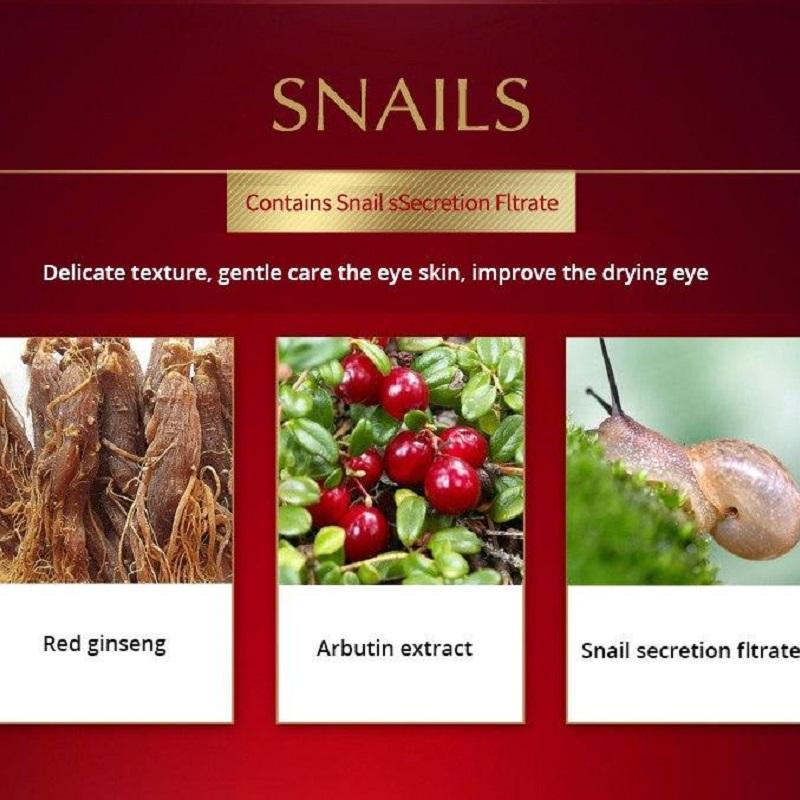 Natural Red Ginseng Snail Essence Eye Cream