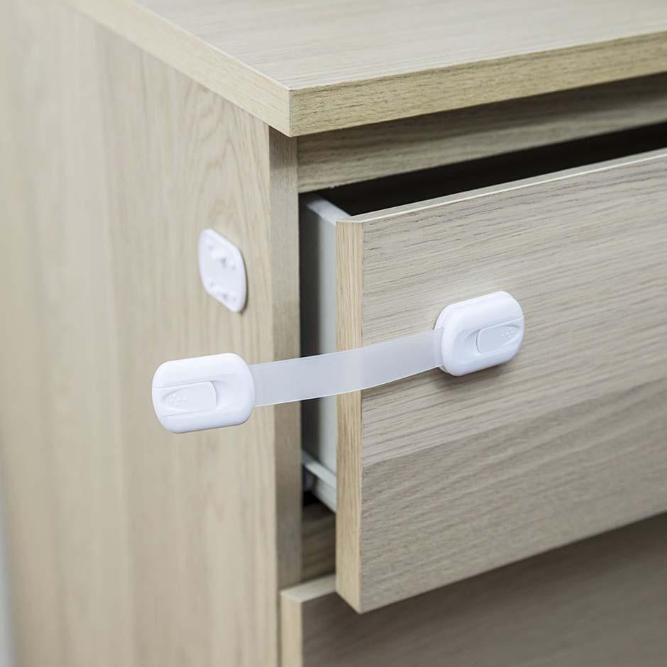 Child Safety Locks To Baby Proof Cabinets Drawers Fridge Toilet