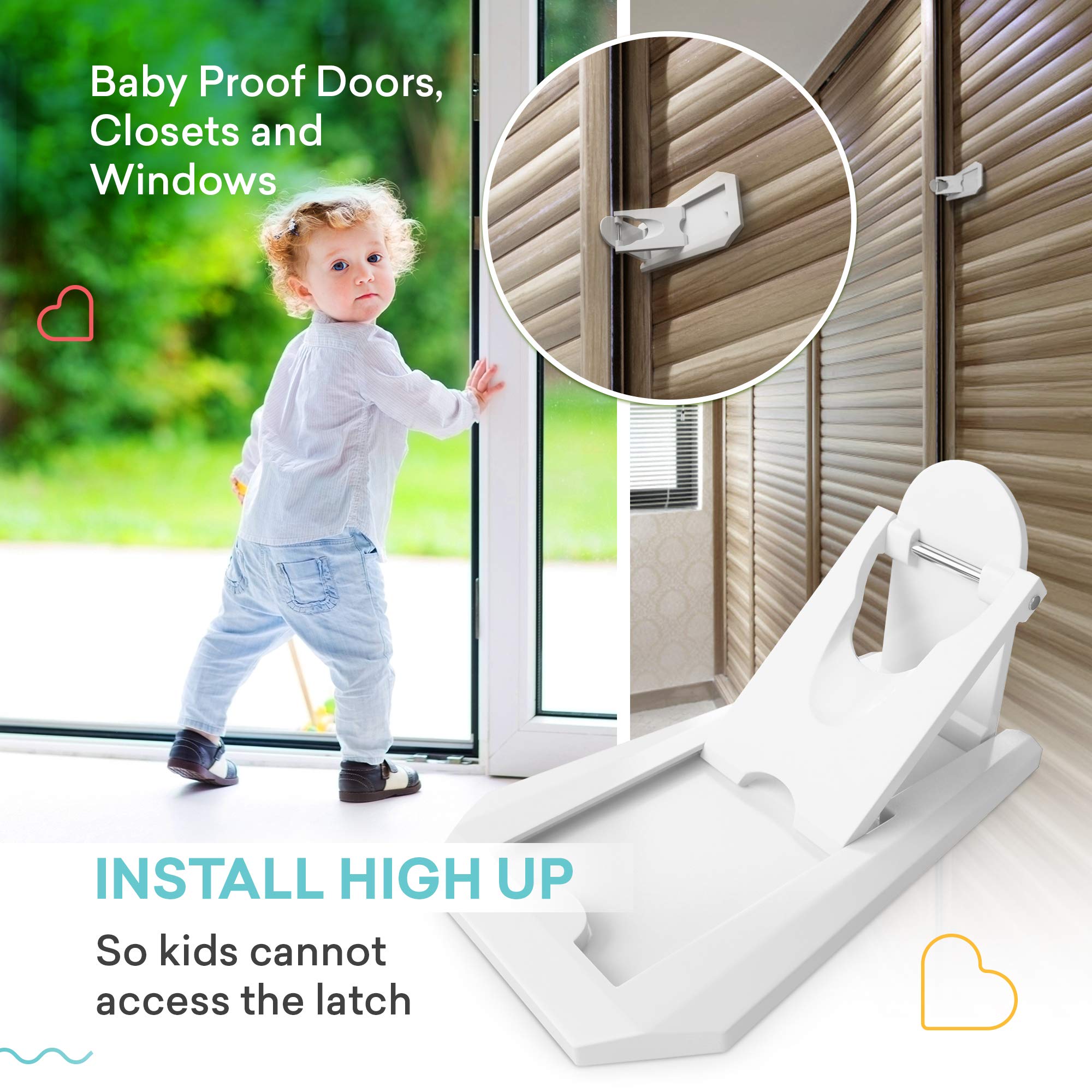 Safety Lock for Doors. Kid lock