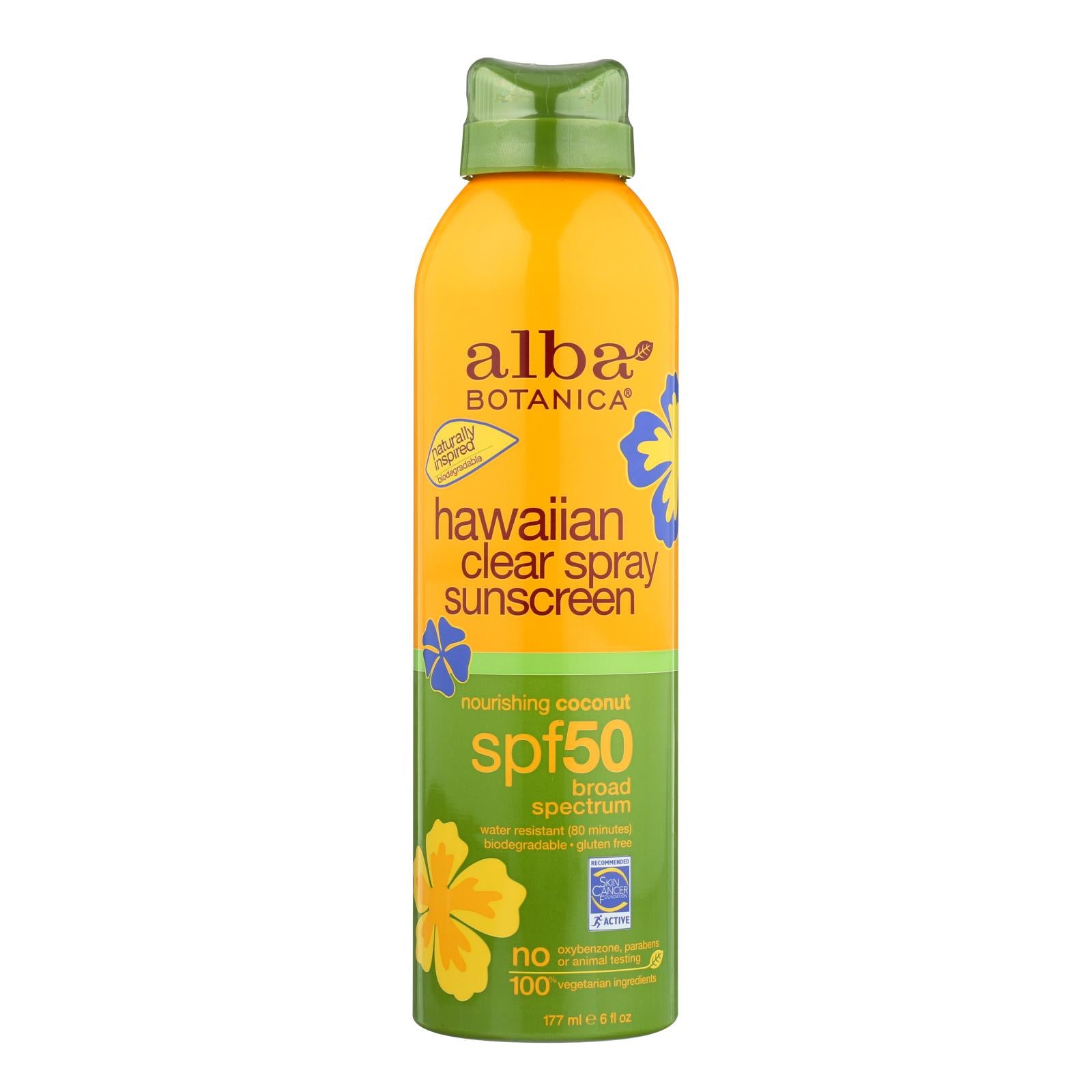 alba coconut sunscreen