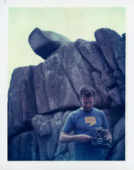 Matt at Porthcurno