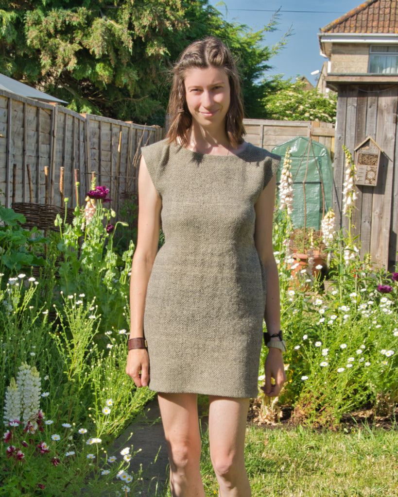 Marina Skua hand-woven dress