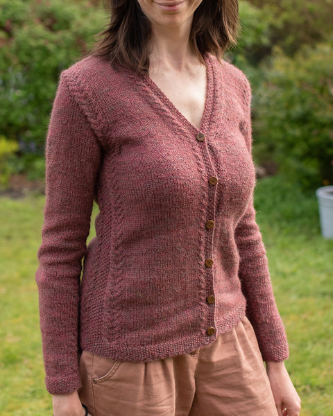 Hand-knitted Scrumper Cardigan