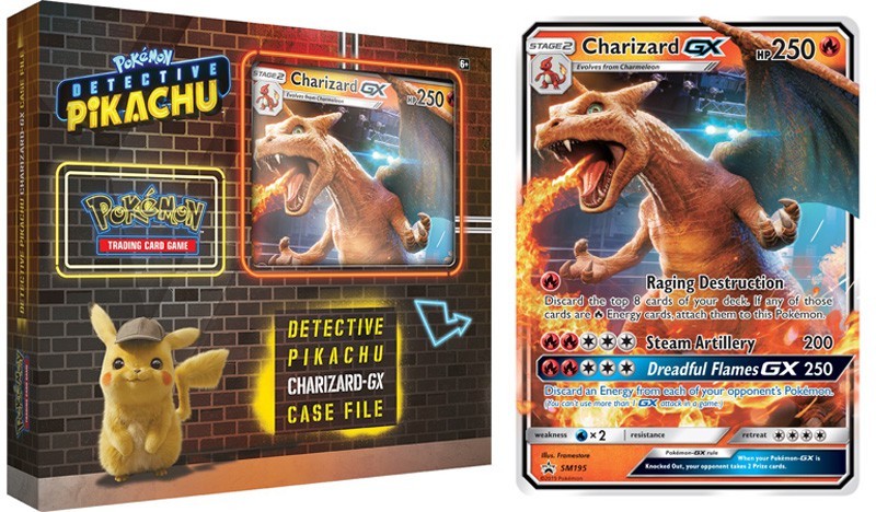 Pokémon Tcg Detective Pikachu Charizard Gx Special Case File