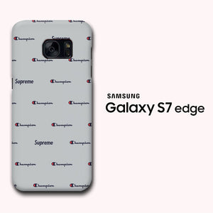 Champion Supreme Wallpaper Samsung Galaxy S7 Edge 3d Case Myltastore