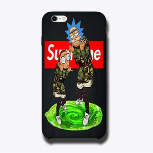 Rick And Morty Supreme Wallpaper Iphone 6 6 Plus 3d Case