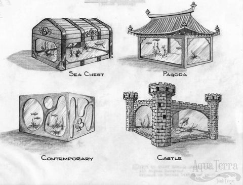 Early product concept drawings