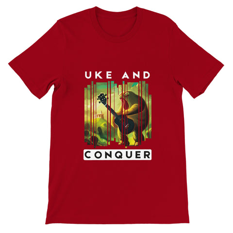 Uke and Conquer Halloween T-Shirt Design by Uke Tastic