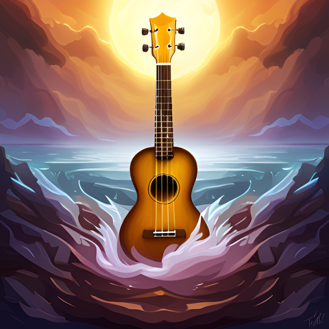 Ukulele_rising_from_the_water