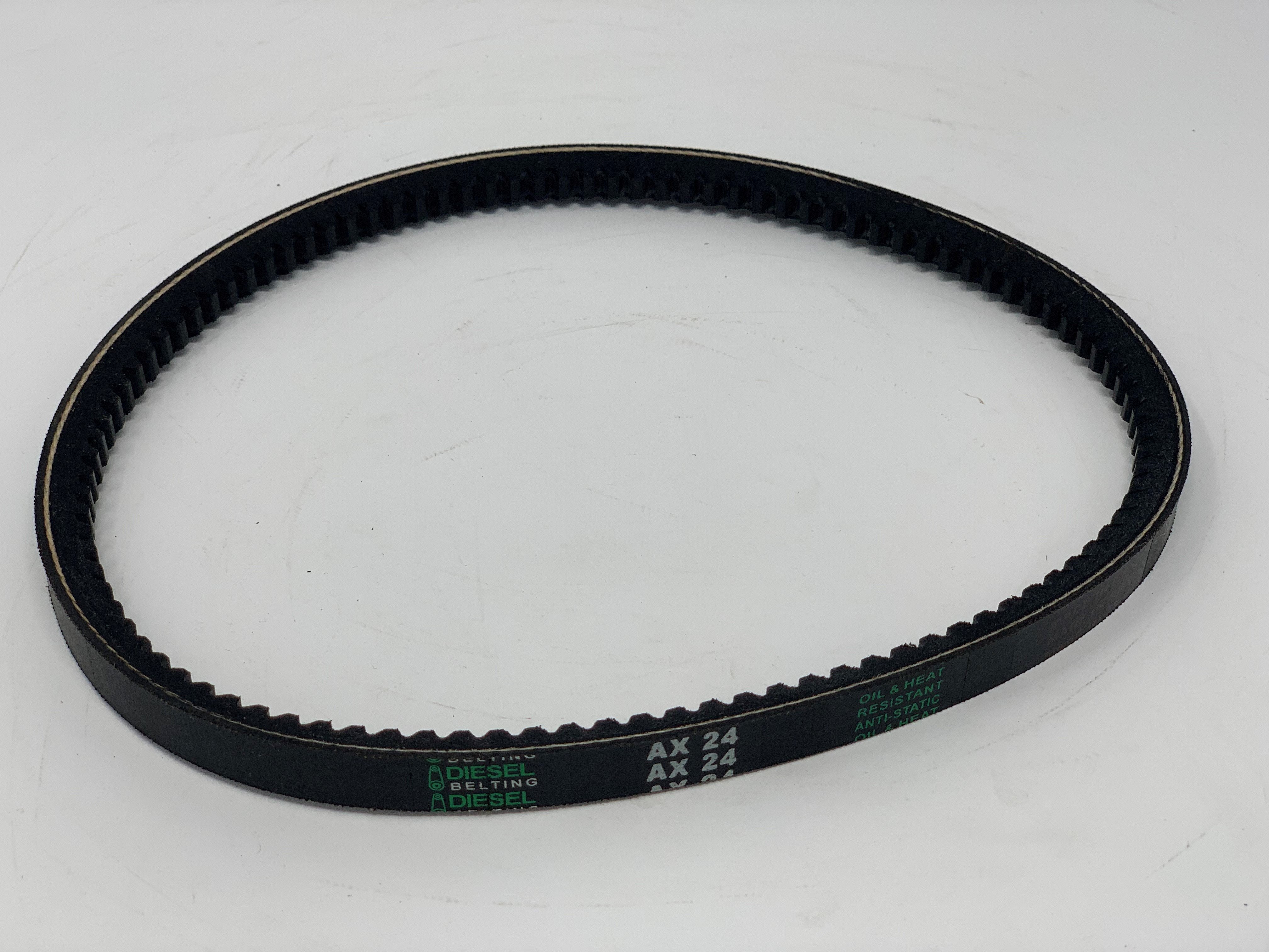 Dayton 3VU43 Replacement V Belt AX24 Classic Cogged  1/2 x 26in Outside Circumference
