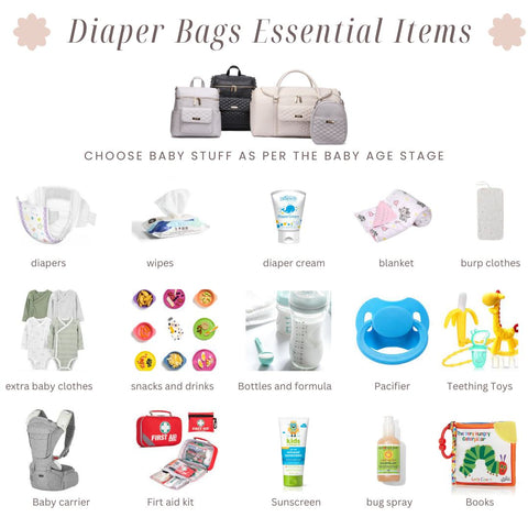 diaper bag essential items